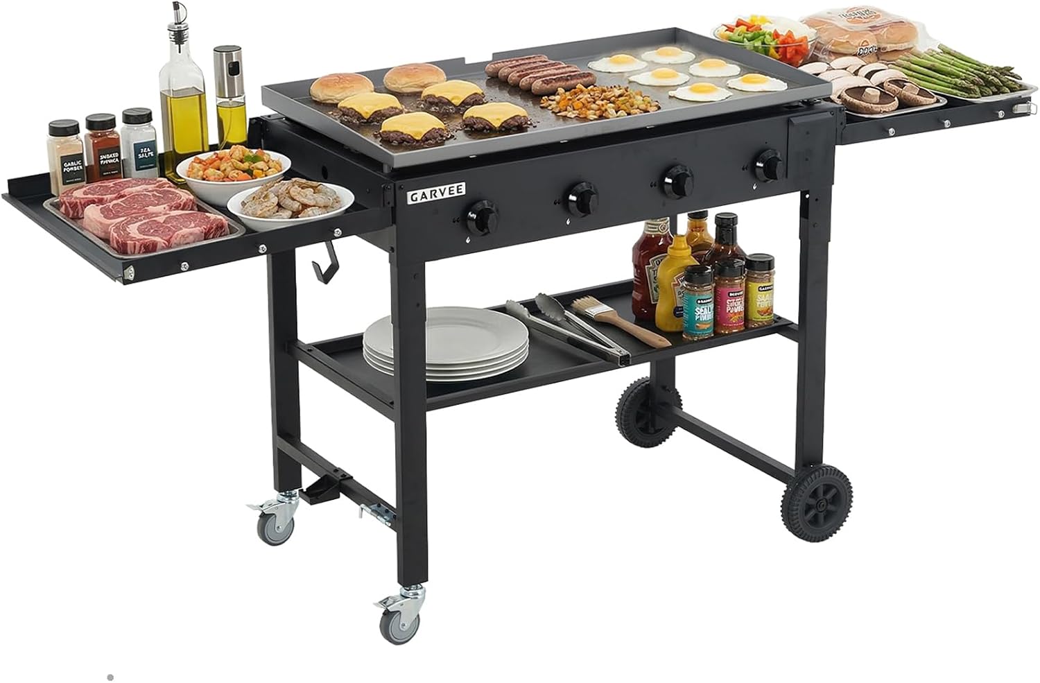 เตาปิ้งย่างแบบแบน Tacleekii ขน - Camping Cooking Flat Top บทวิจารณ์และราคา