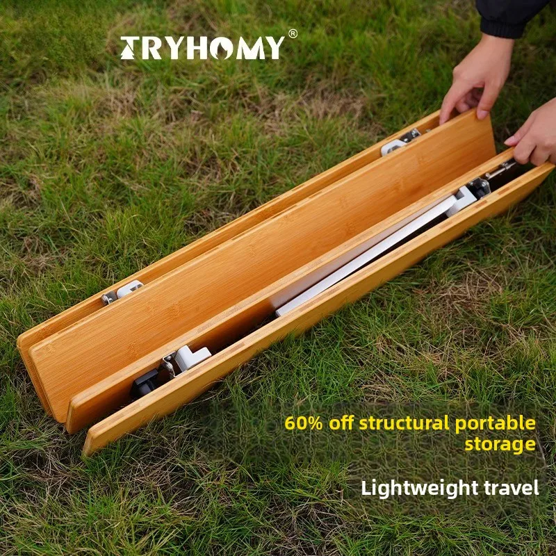 ทรีโฮมีโต๊ะตั้งแคมป์กลางแจ้ง โ - Camping Cooking Table บทวิจารณ์และราคา