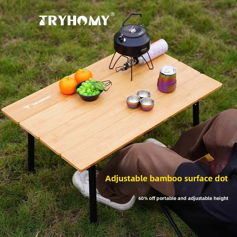 ทรีโฮมีโต๊ะตั้งแคมป์กลางแจ้ง โ - Camping Cooking Table บทวิจารณ์และราคา