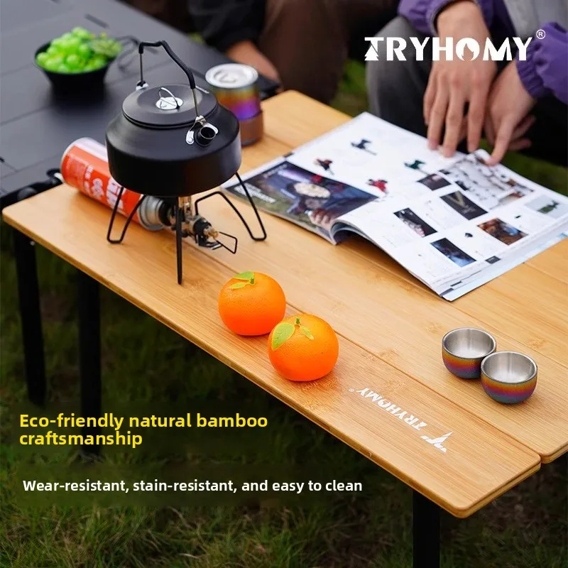 ทรีโฮมีโต๊ะตั้งแคมป์กลางแจ้ง โ - Camping Cooking Table บทวิจารณ์และราคา
