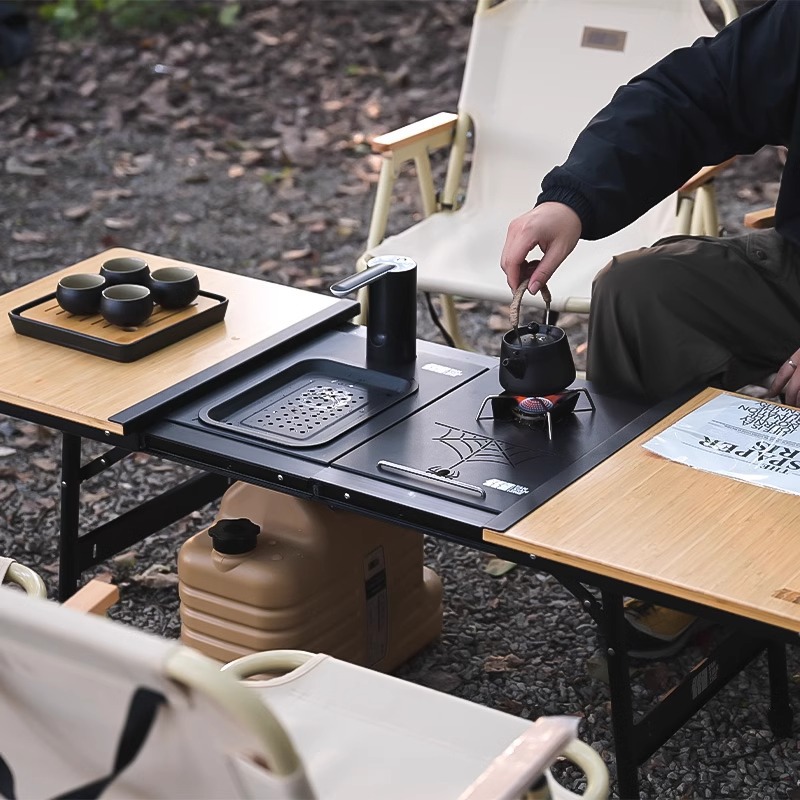 โต๊ะตั้งแคมป์อลูมิเนียม IGT, โ - Camping Cooking Table บทวิจารณ์และราคา