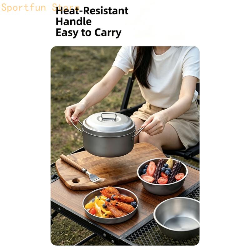 กลุ่มเครื่องครัว Camp Meal พร้ - Camping Cooking Dining Set บทวิจารณ์และราคา