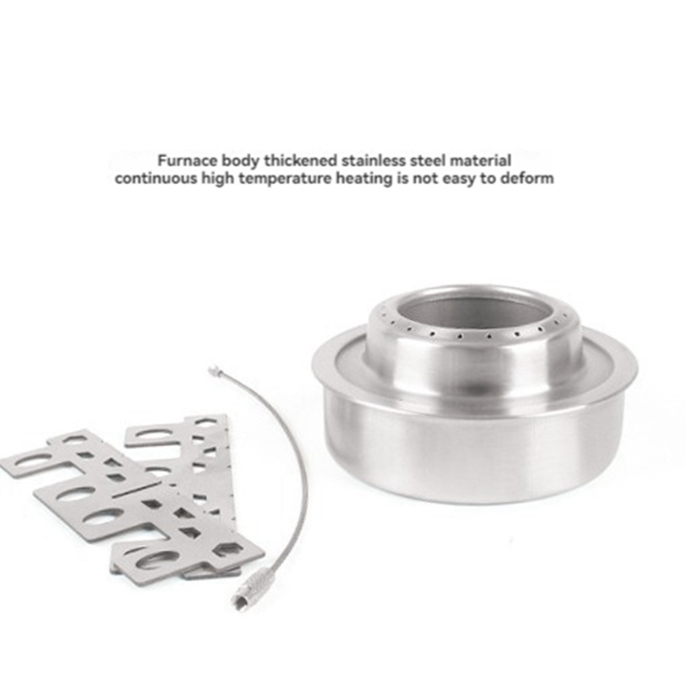 แบบพกพามินิเตาแอลกอฮอล์ Crosse - Camping Hiking Cooking บทวิจารณ์และราคา
