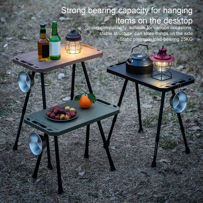 โต๊ะพับอลูมิเนียมอัลลอยด์แบบพก - Camping Cooking Table บทวิจารณ์และราคา